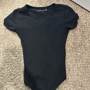 Abercrombie and fitch black bodysuit